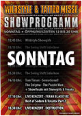 Showprogramm Sonntag