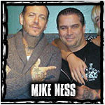 Jochen Auer mit Mike Ness